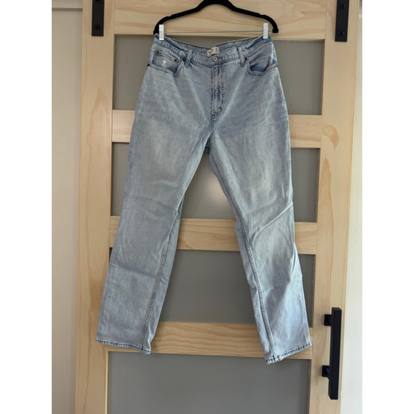 Abercrombie & Fitch The ’90s Slim Straight Ultra High Rise Jeans Women’s Size 32 - Picture 1 of 4
